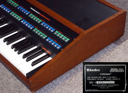 Rhodes-Chroma - beautiful but not working